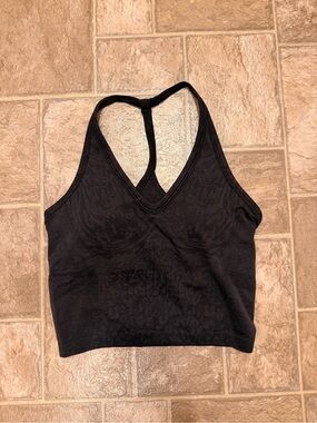 GYMSHARK Adapt Racerback Seamless Crop Tank Top
